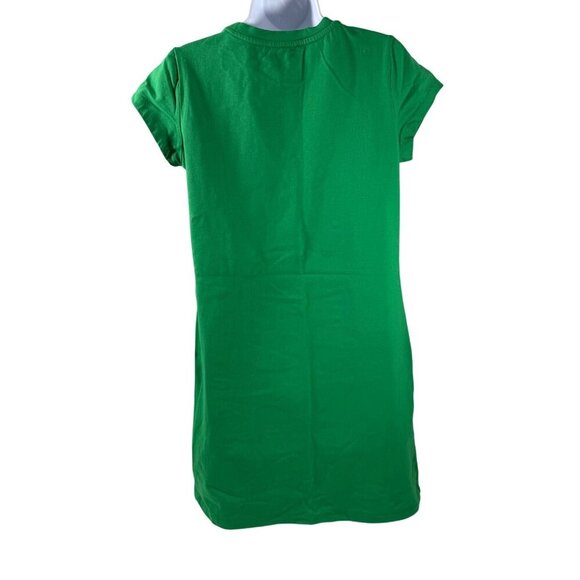 Isaac Mizrahi Live Kelly Irish Green Short Sleeve T-Shirt Dress Size XS‎ Spring - Picture 2 of 9